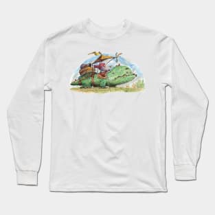 Traveler gnome Long Sleeve T-Shirt